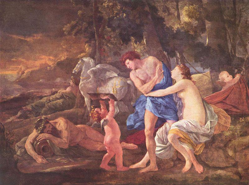 Nicolas Poussin Cephalus und Aurora china oil painting image